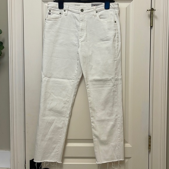 AG Jeans Adriano Goldschmeid White Jeans. - Picture 7 of 11